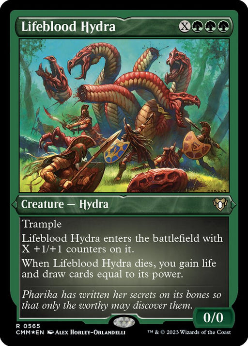 Lifeblood Hydra - Etched - Inverted - Etched (Foil)