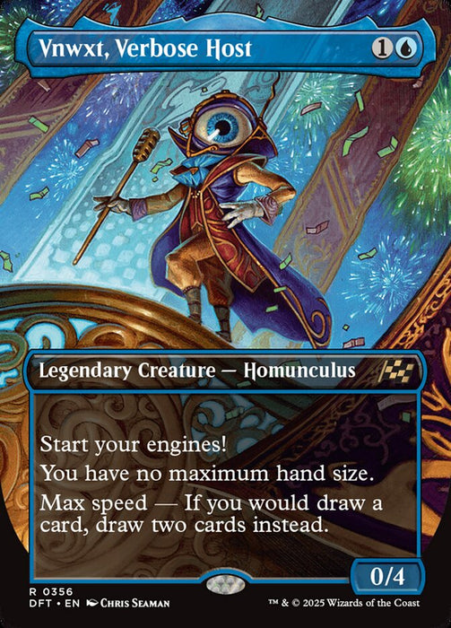 Vnwxt, Verbose Host - Borderless - Legendary - Inverted (Foil)