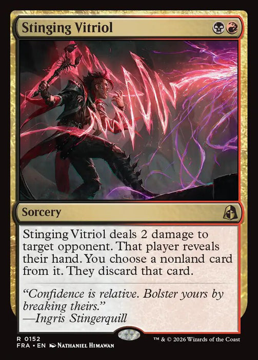 Stinging Vitriol (Foil)