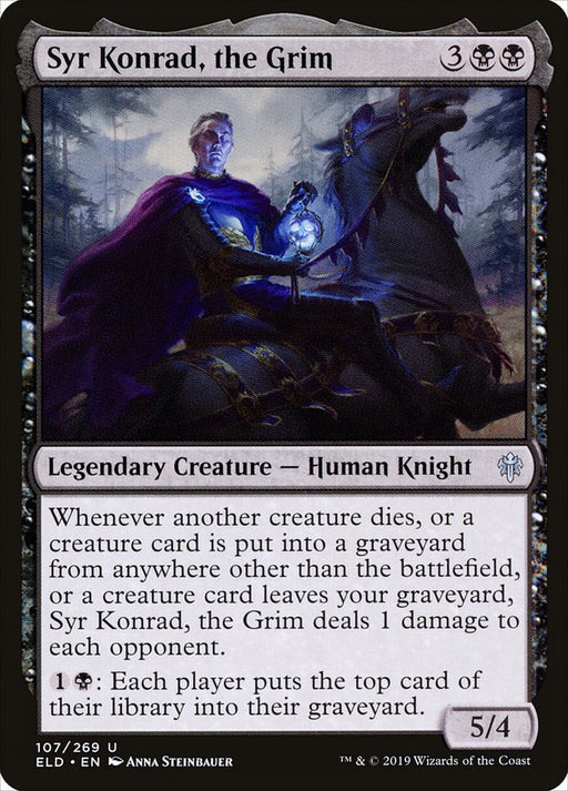 Syr Konrad, the Grim - Legendary