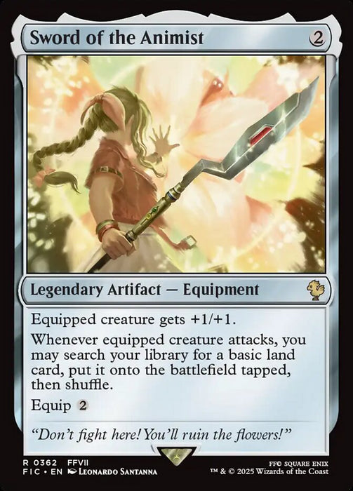 Sword of the Animist - Legendary - Surge Foil