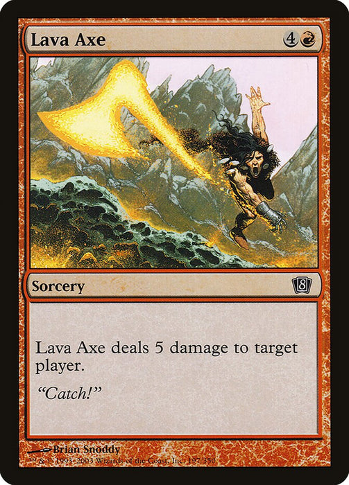 Lava Axe (Foil)