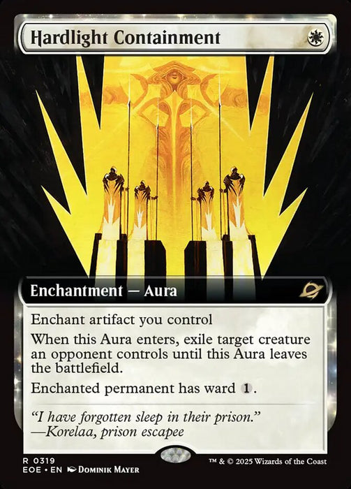 Hardlight Containment - Enchantment - Extended Art (Foil)