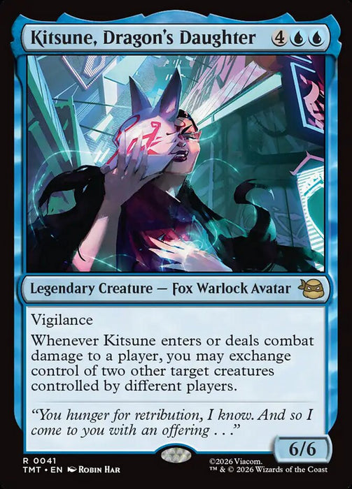 Kitsune, Dragon's Daughter - Legendary (Foil)