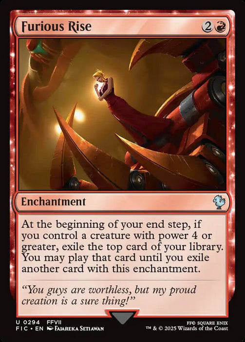 Furious Rise - Enchantment - Surge Foil (Foil)