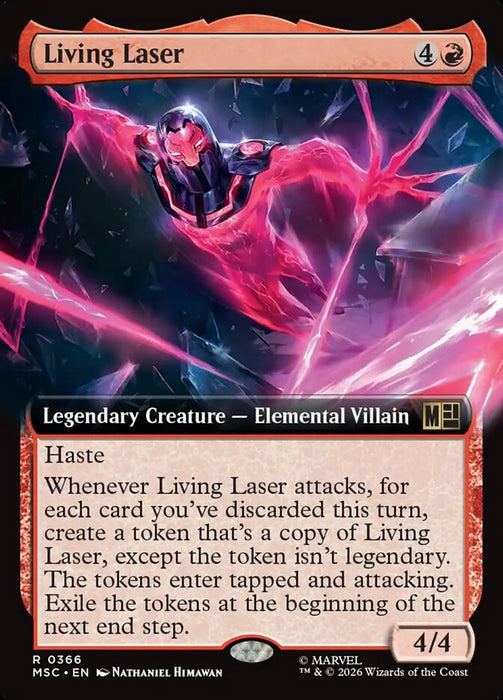 Living Laser - Extended Art - Legendary