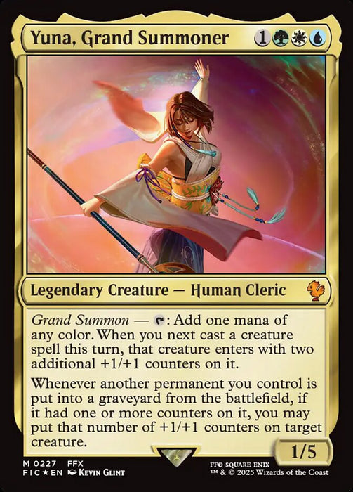 Yuna, Grand Summoner - Legendary - Surge Foil (Foil)