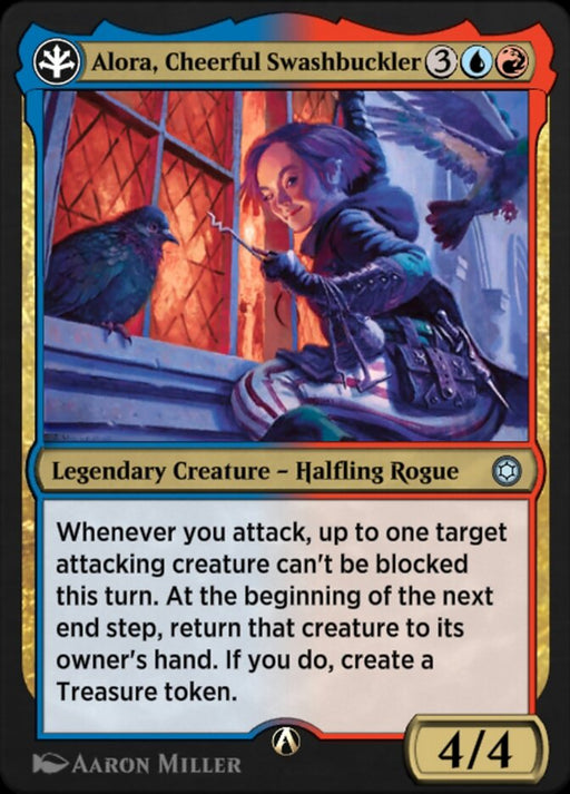 Alora, Cheerful Swashbuckler - Legendary
