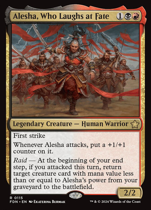 Alesha, Who Laughs at Fate - Legendary