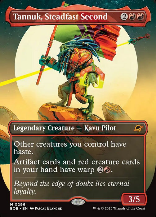 Tannuk, Steadfast Second - Borderless - Legendary