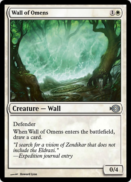 Wall of Omens (Foil)