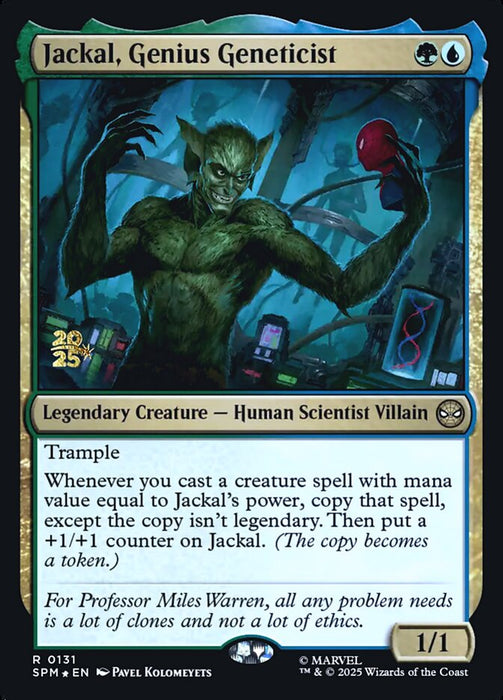 Jackal, Genius Geneticist - Legendary (Foil)