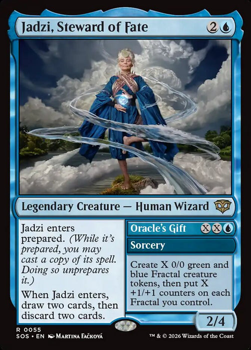 Jadzi, Steward of Fate // Oracle's Gift - Legendary