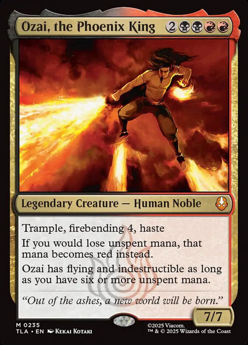 Ozai, the Phoenix King - Legendary (Foil)