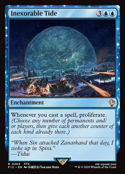 Inexorable Tide - Enchantment - Surge Foil