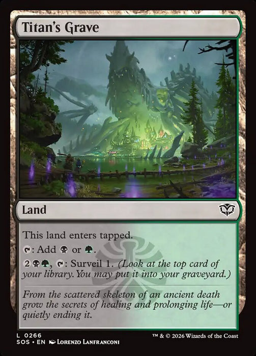 Titan's Grave