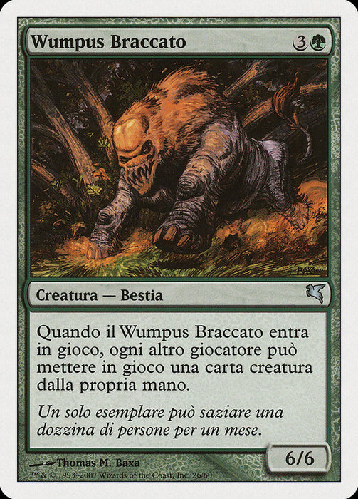 Wumpus Braccato - Hunted Wumpus