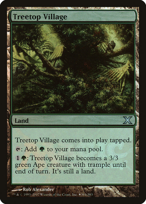 Treetop Village (Foil)