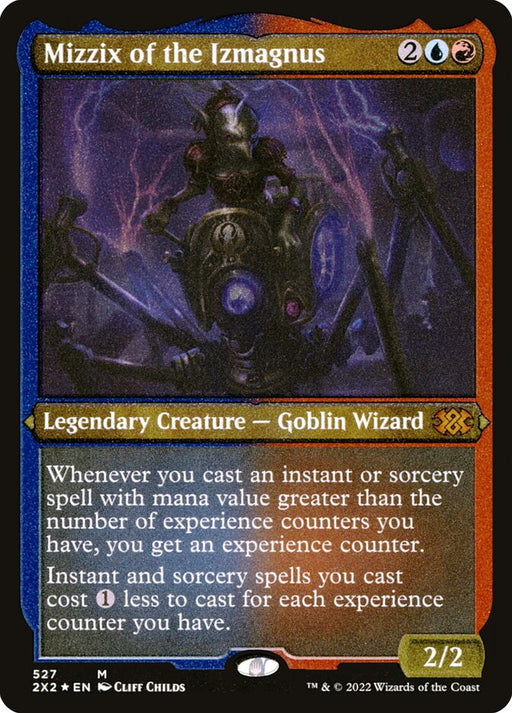 Mizzix of the Izmagnus - Etched - Inverted - Legendary - Etched (Foil)