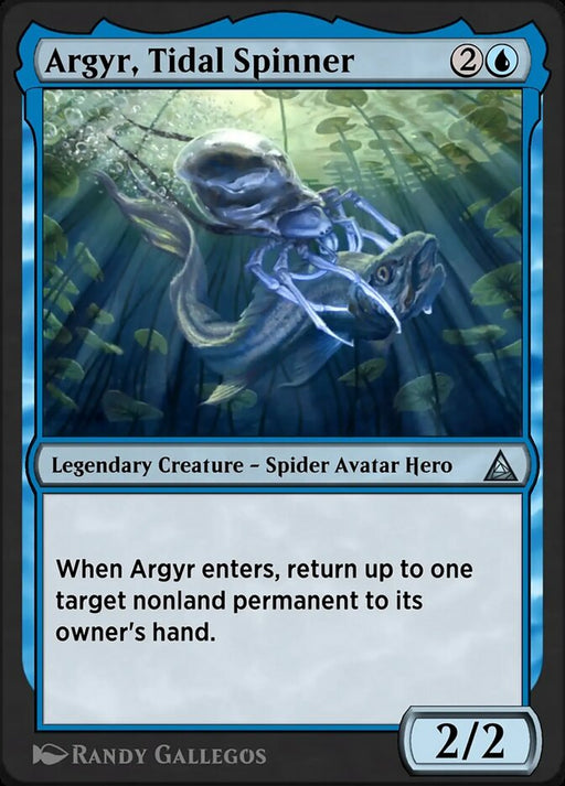 Argyr, Tidal Spinner - Spider-Byte, Web Warden - Legendary