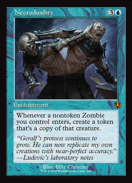 Necroduality - Retro Frame - Enchantment (Foil)