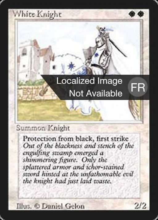 Chevalier blanc - White Knight