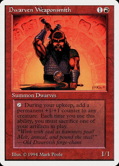 Dwarven Weaponsmith