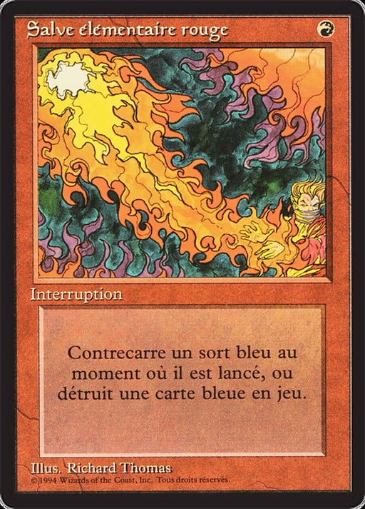 Salve élémentaire rouge - Red Elemental Blast