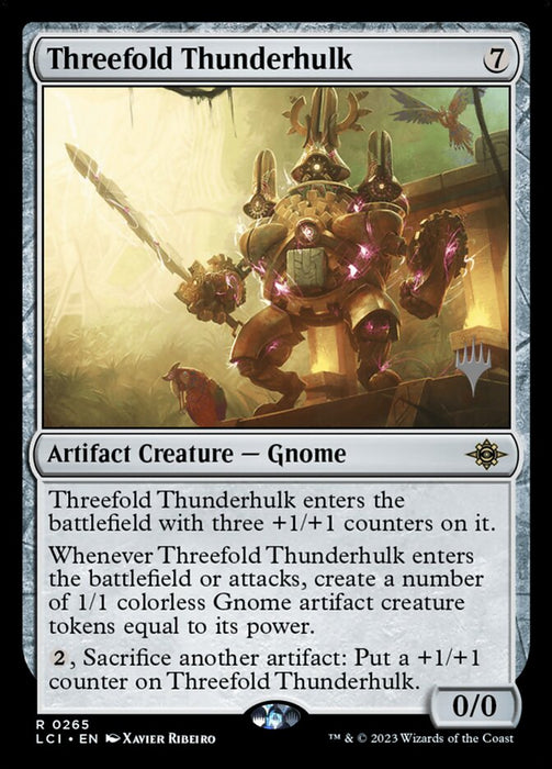 Threefold Thunderhulk (Foil)