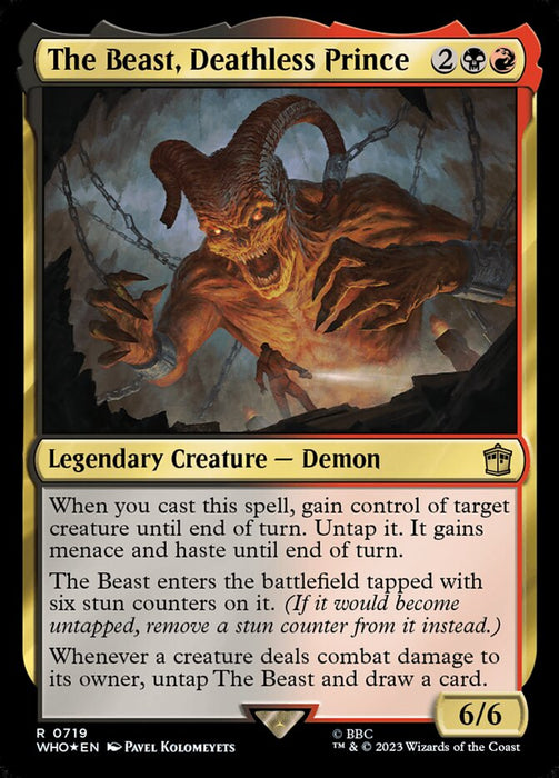 The Beast, Deathless Prince - Legendary - Surge Foil (Foil)