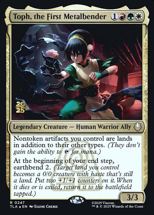 Toph, the First Metalbender - Legendary (Foil)