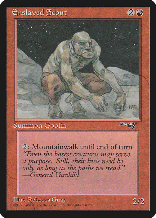 Enslaved Scout
