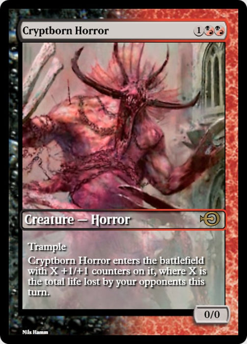 Cryptborn Horror - Full Art (Foil)