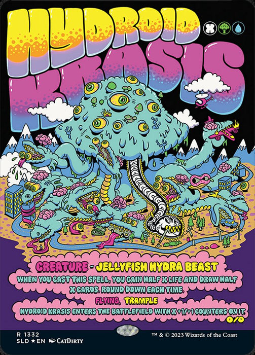 Hydroid Krasis - Borderless - Full Art (Foil)