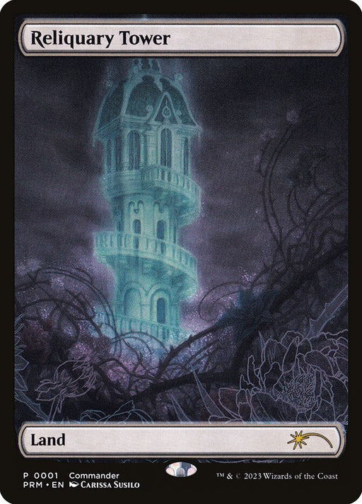 Reliquary Tower - Textless - Full Art (Foil)