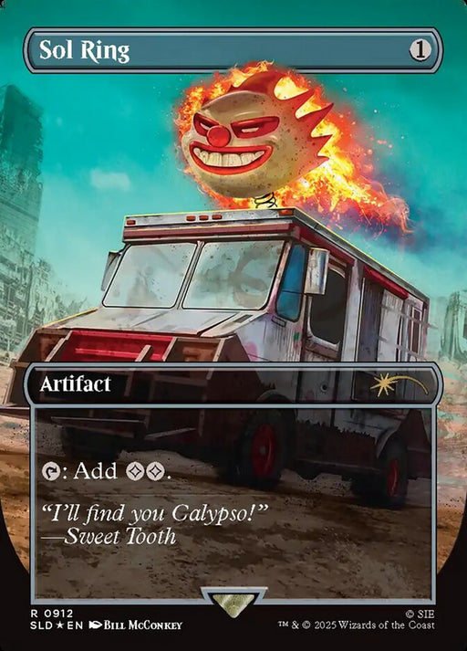 Sol Ring - Full Art - Inverted (Foil)