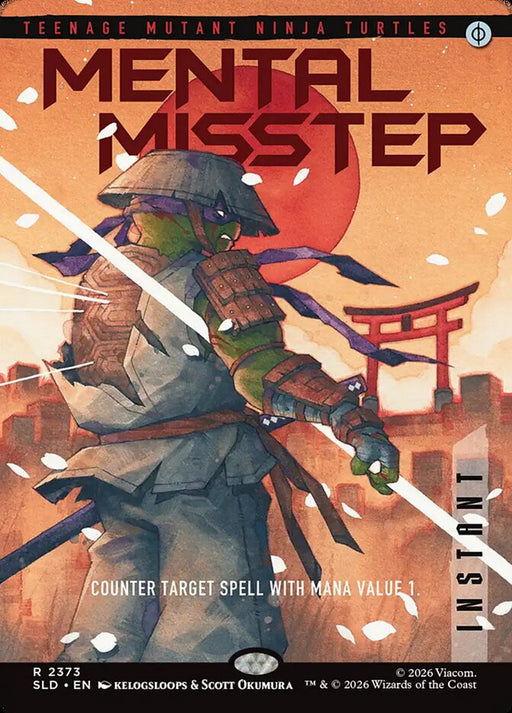 Mental Misstep - Borderless - Full Art (Foil)