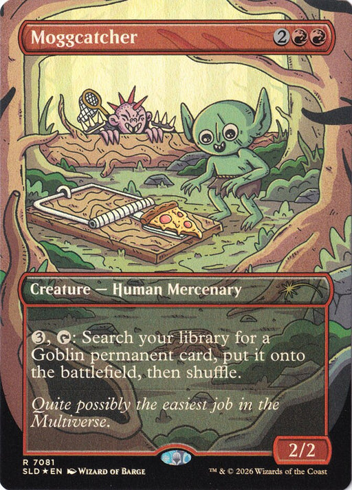 Moggcatcher - Borderless - Full Art - Inverted (Foil)