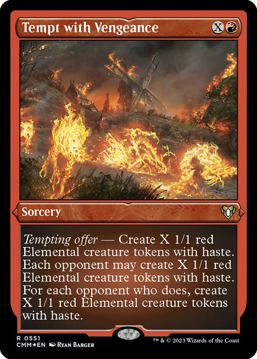Tempt with Vengeance - Etched - Inverted - Etched (Foil)