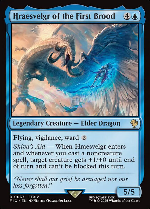 Hraesvelgr of the First Brood - Legendary - Surge Foil