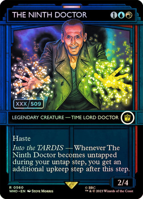 The Ninth Doctor - Borderless - Inverted - Legendary - Showcase (Foil)