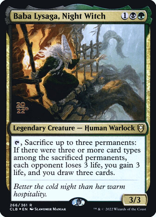 Baba Lysaga, Night Witch - Legendary (Foil)