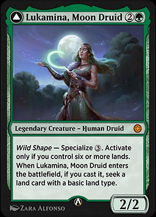 Lukamina, Moon Druid - Legendary