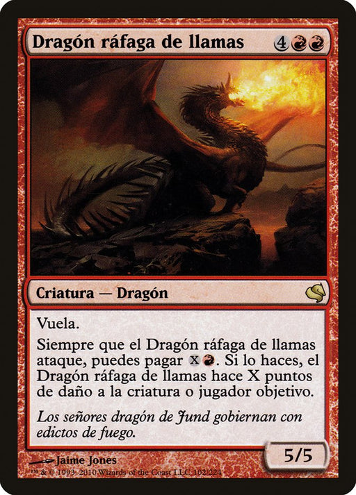 Dragón ráfaga de llamas - Flameblast Dragon