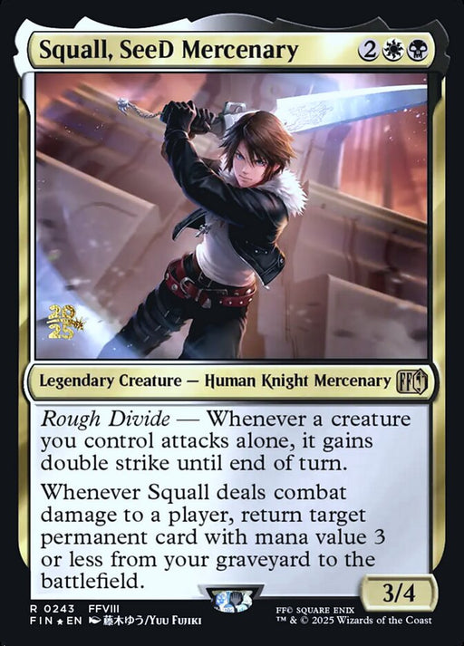 Squall, SeeD Mercenary - Legendary (Foil)