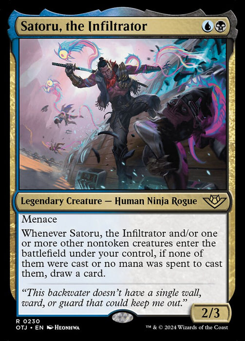 Satoru, the Infiltrator - Legendary (Foil)