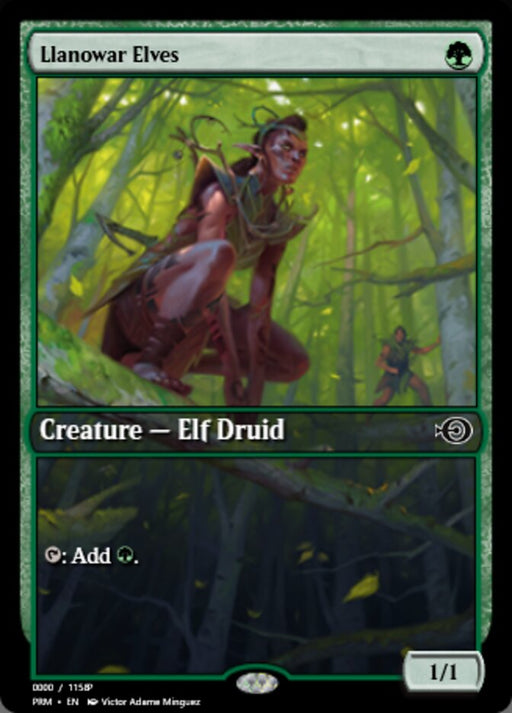 Llanowar Elves - Full Art (Foil)