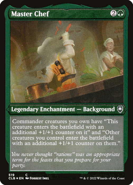 Master Chef - Etched - Inverted - Legendary - Etched (Foil)