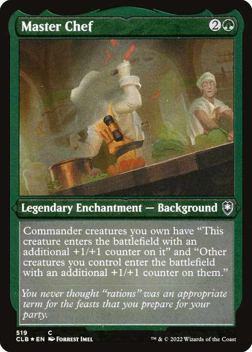 Master Chef - Etched - Inverted - Legendary - Etched (Foil)