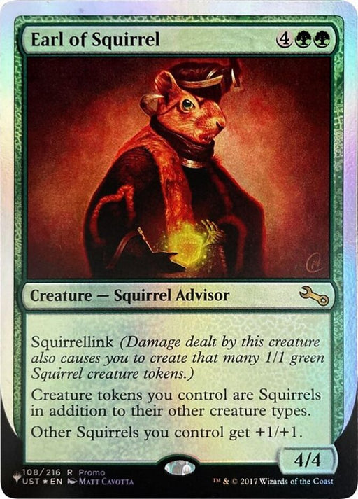 Earl of Squirrel (Foil)